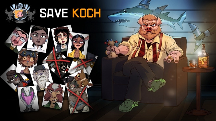 Обложка к игре Save Koch