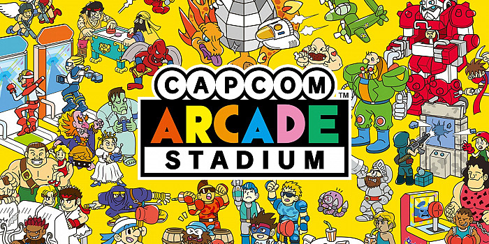 Обложка к игре Capcom Arcade Stadium