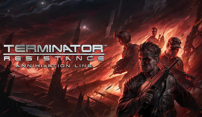 Обложка к игре Terminator: Resistance — Annihilation Line