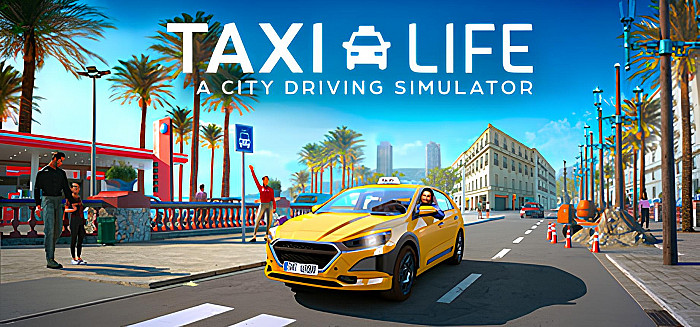 Обложка для игры Taxi Life: A City Driving Simulator