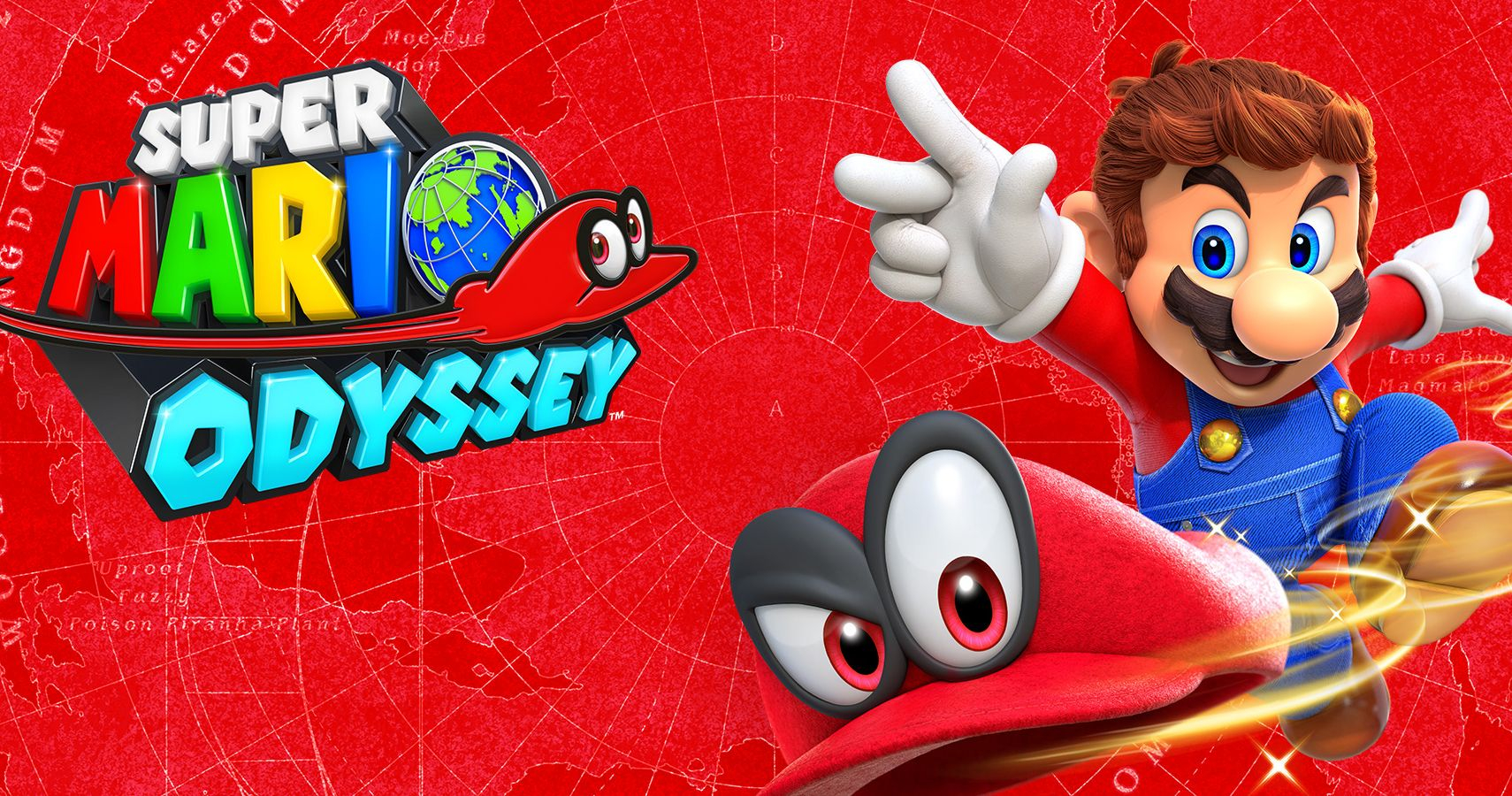Обложка игры Super Mario Odyssey
