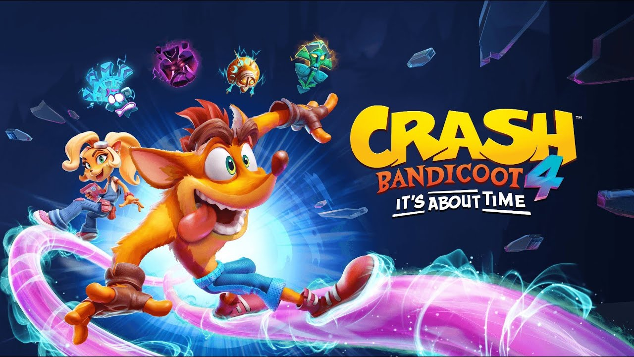 Обложка игры Crash Bandicoot 4: It's About Time