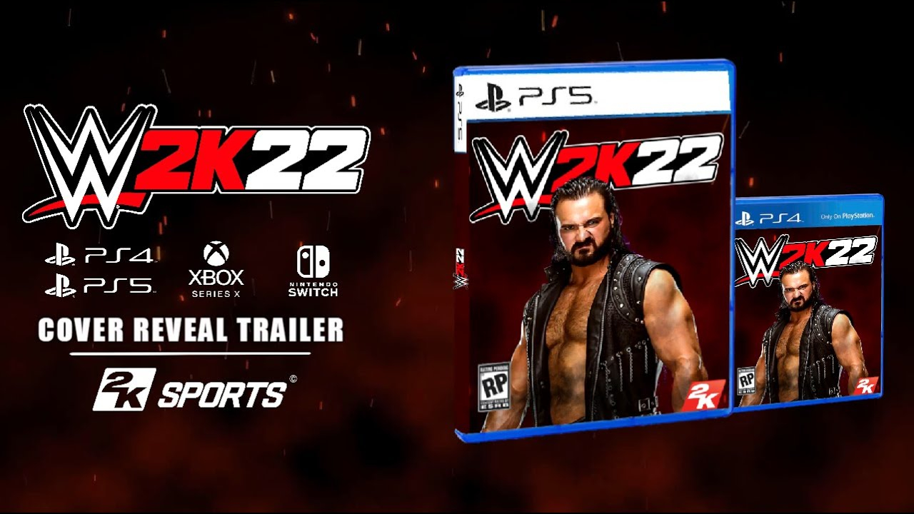 Обложка игры WWE 2K22