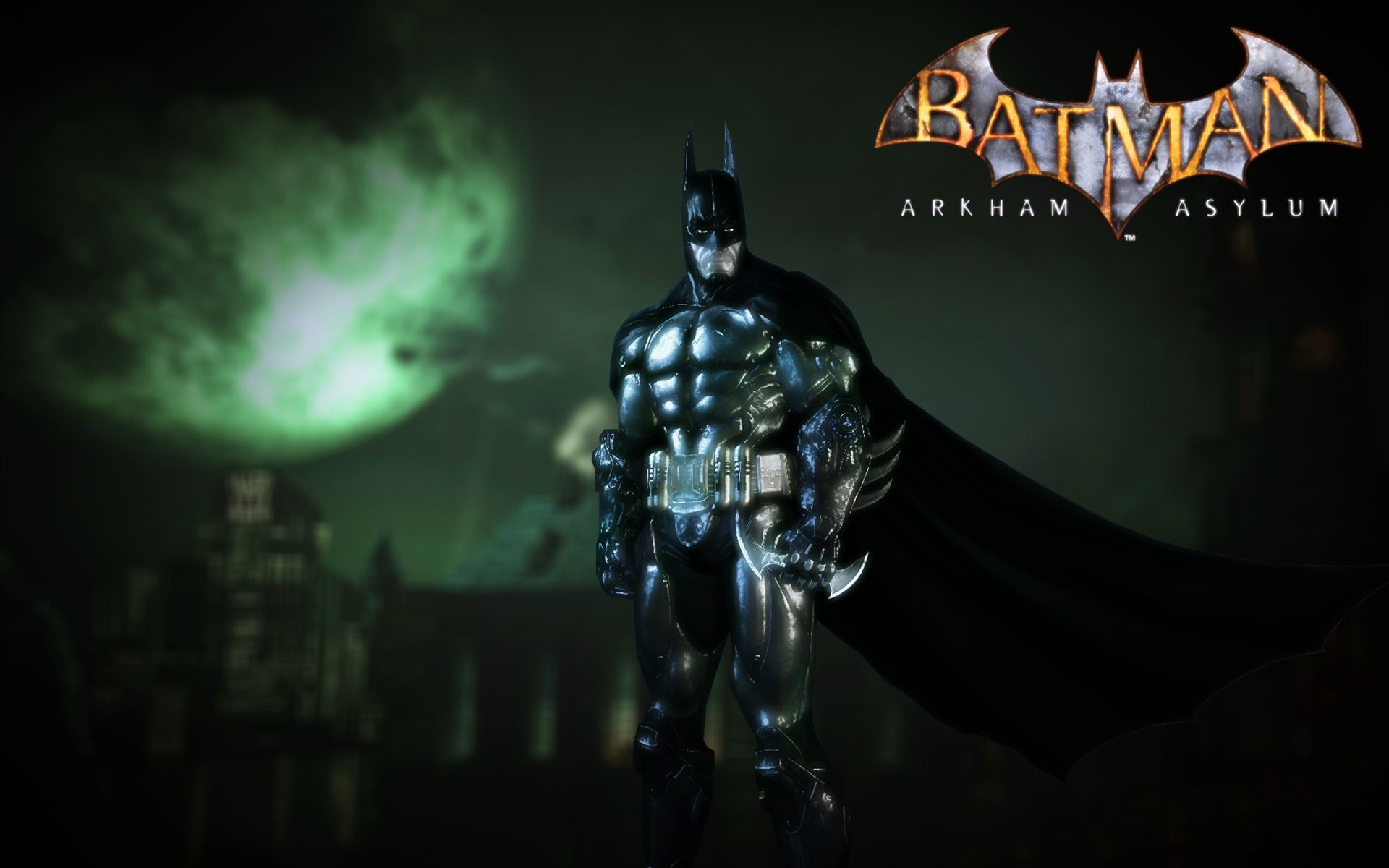 Обложка игры Batman: Arkham Asylum