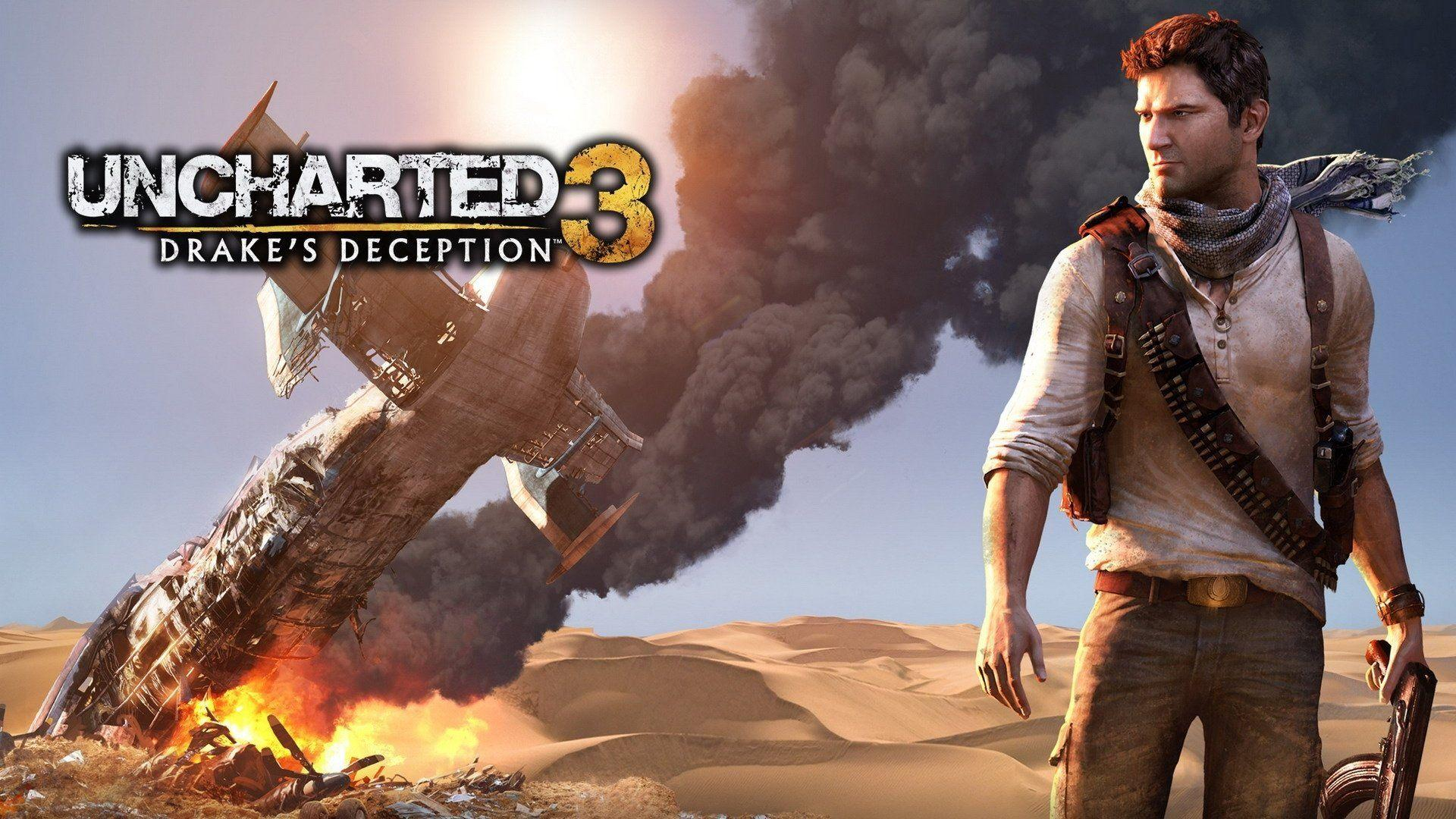 Обложка игры Uncharted 3: Drake's Deception