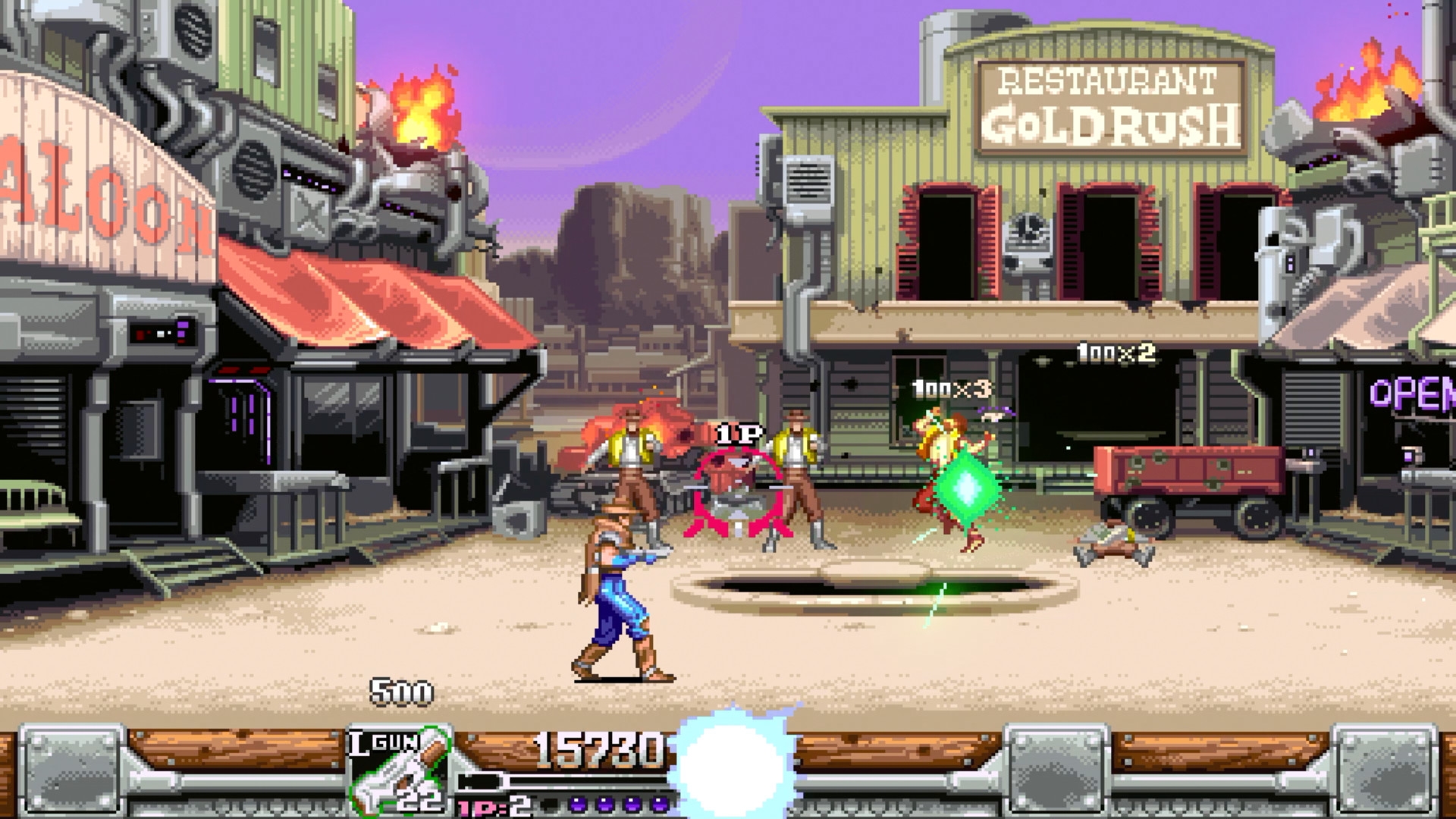 Скриншот из игры Wild Guns Reloaded под номером 3