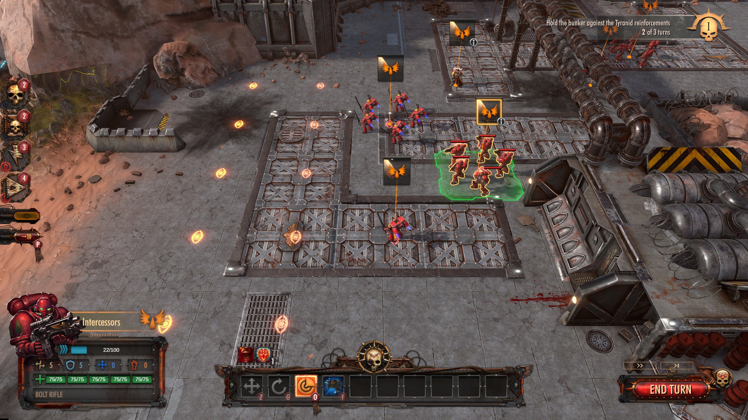 Скриншот из игры Warhammer 40,000: Battlesector под номером 3