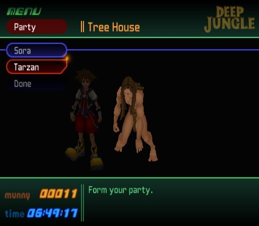 Скриншот из игры Kingdom Hearts (2002) под номером 1