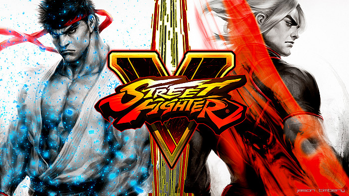 Обложка к игре Street Fighter 5