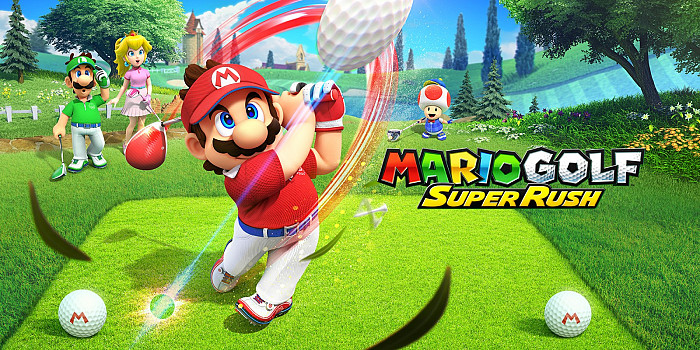 Обложка к игре Mario Golf: Super Rush