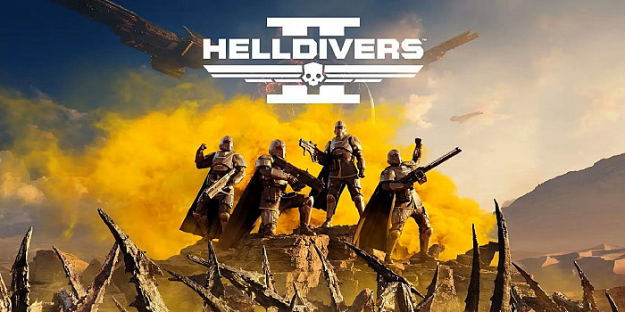 Обложка для игры Helldivers 2