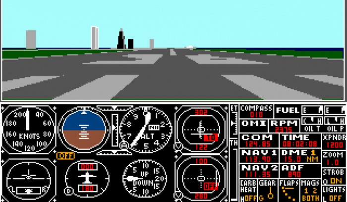 Обложка для игры Microsoft Flight Simulator 3.0