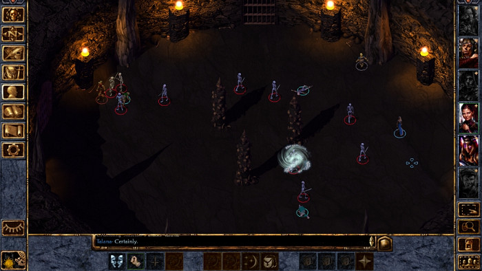 Скриншот из игры Baldur's Gate: Enhanced Edition