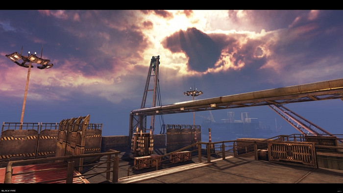 Скриншот из игры Black Fire