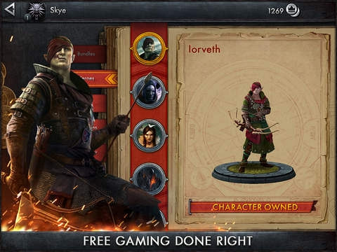 Скриншот из игры Witcher: Battle Arena, The