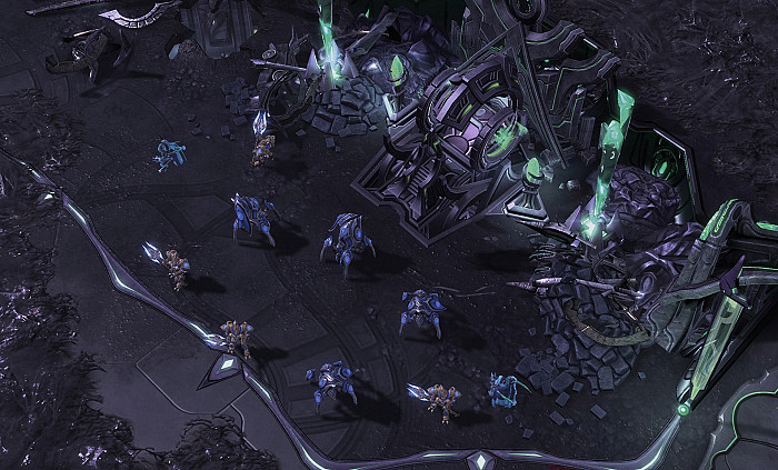Скриншот из игры StarCraft 2: Legacy of the Void