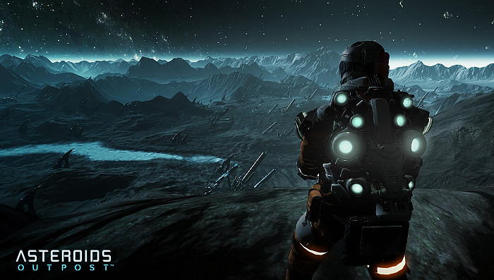 Скриншот из игры Asteroids: Outpost