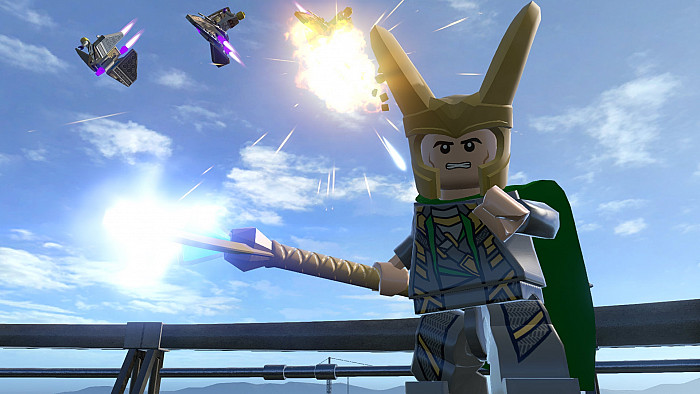 Скриншот из игры LEGO Marvel's Avengers
