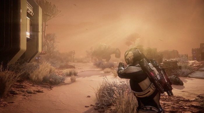 Скриншот из игры Mass Effect: Andromeda
