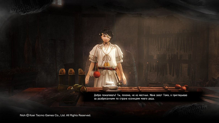 Скриншот из игры Nioh