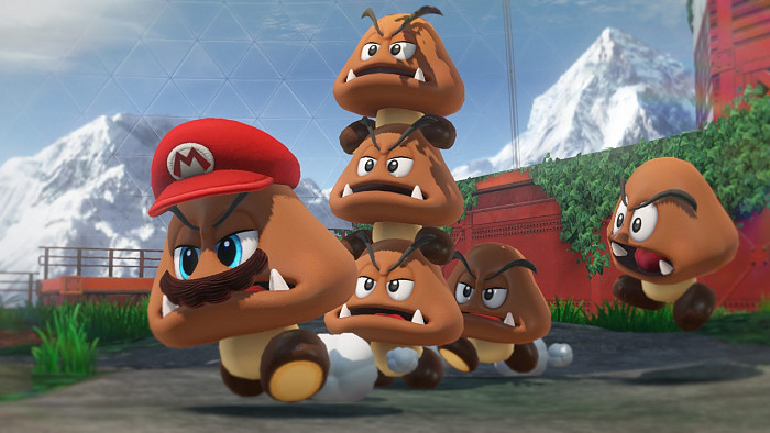 Скриншот из игры Super Mario Odyssey