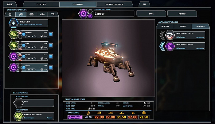 Скриншот из игры Forged Battalion
