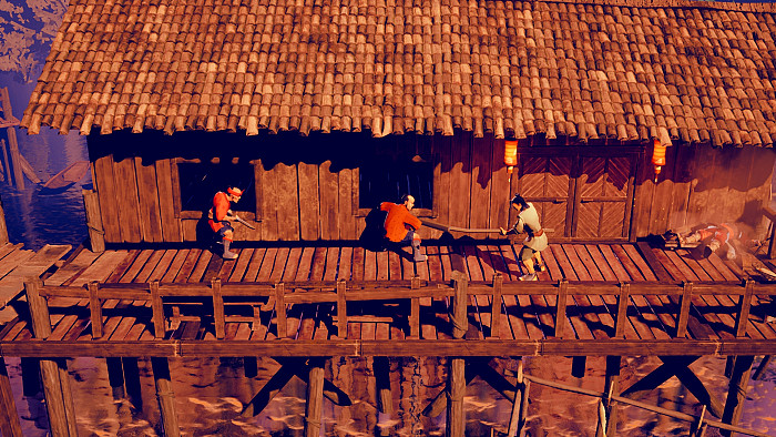 Скриншот из игры 9 Monkeys of Shaolin