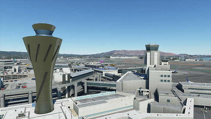 Скриншот из игры Microsoft Flight Simulator