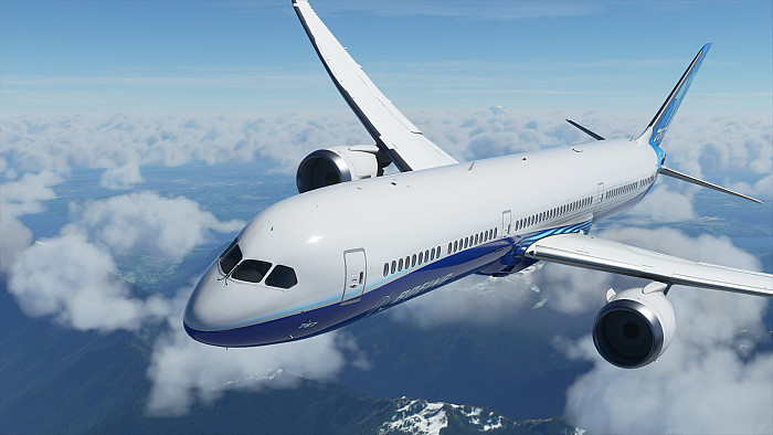 Скриншот из игры Microsoft Flight Simulator