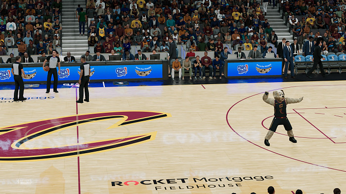 Скриншот из игры NBA 2K22
