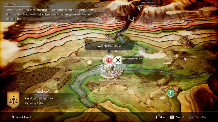 Скриншот из игры Triangle Strategy