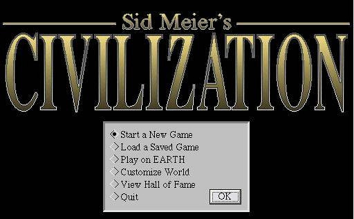 Скриншот из игры Sid Meier's Civilization