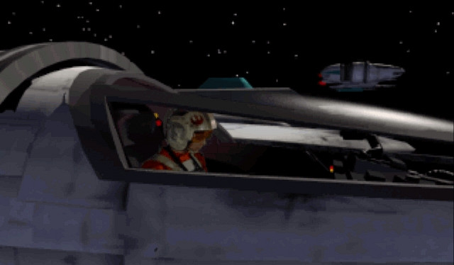 Скриншот из игры Star Wars: Rebel Assault 2 The Hidden Empire