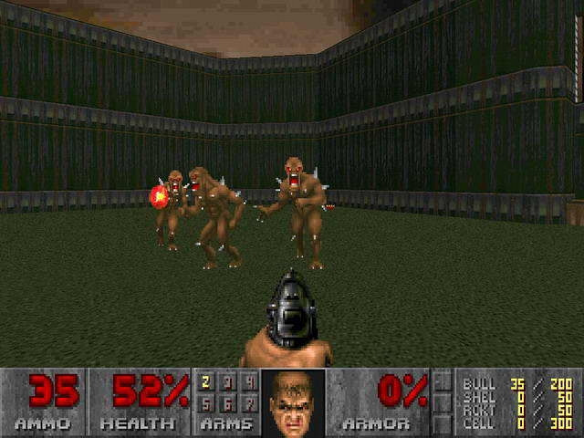 Скриншот из игры Doom 2: Hell on Earth