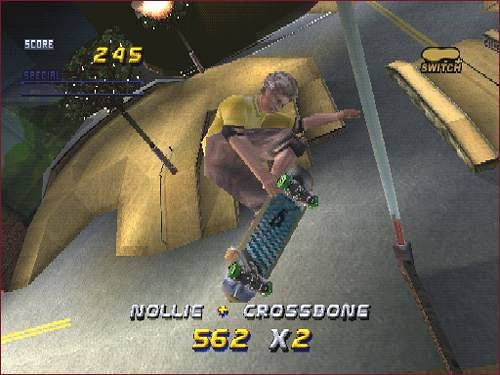 Скриншот из игры Tony Hawk's Pro Skater 2