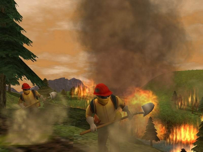 Скриншот из игры Wildfire